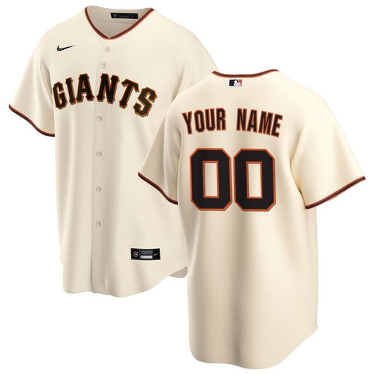 San Francisco Giants 2020 Personalized Limited Custom Jersey - White