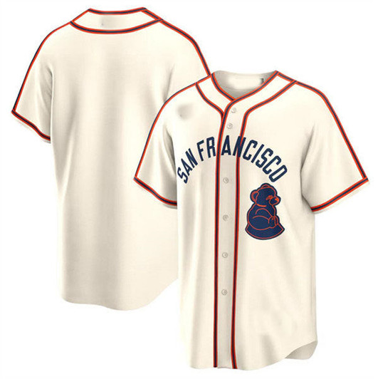 San Francisco Giants 2024 Blank Rickwood Classic Limited Baseball Jersey - Cream
