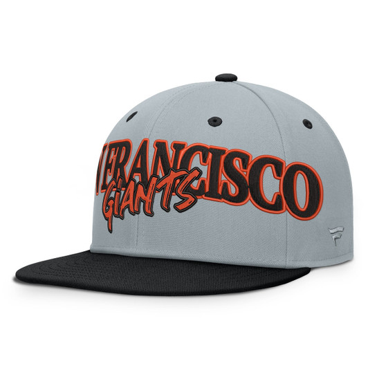 San Francisco Giants Fanatics Men'S Twill Fitted Hat Limited Jersey - Gray