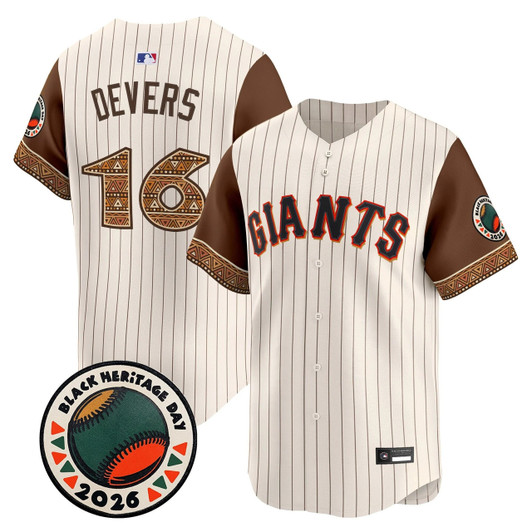 San Francisco Giants Men 2026 Heritage Day Vapor Premier Limited Jersey - Black