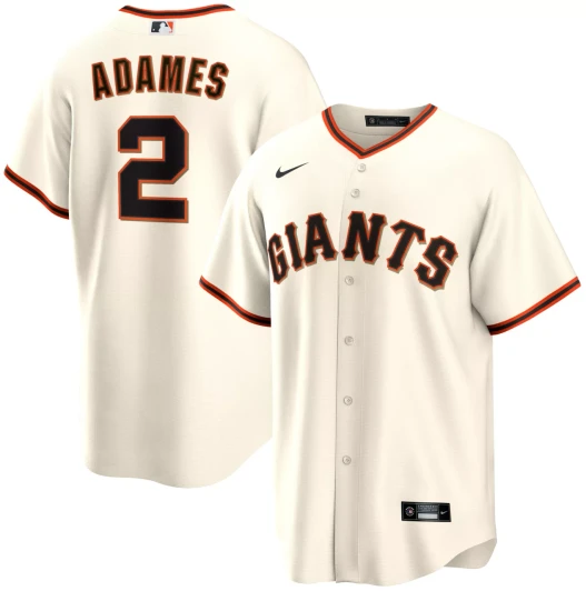 Willy Adames #2 San Francisco Giants Nike Adult Limited Jersey - Cream