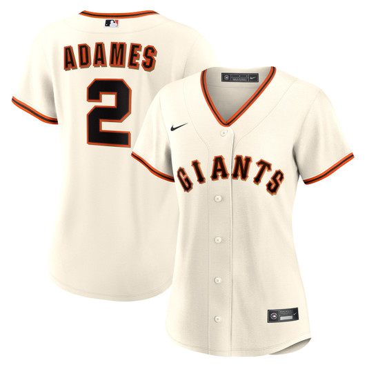Willy Adames #2 San Francisco Giants Nike Women'S Home Limited Jersey - Cream