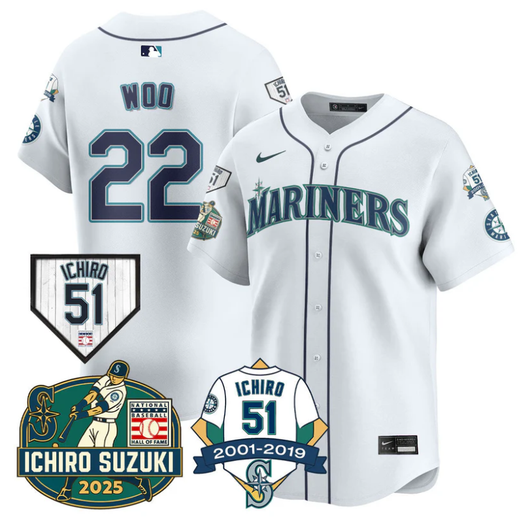 Cal Raleigh #29 Seattle Mariners Ichiro Suzuki City Connect Limited Jersey