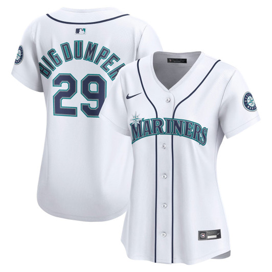 Cal Raleigh #29 Seattle Mariners Nike Women'S Home Limited Player Jersey - White