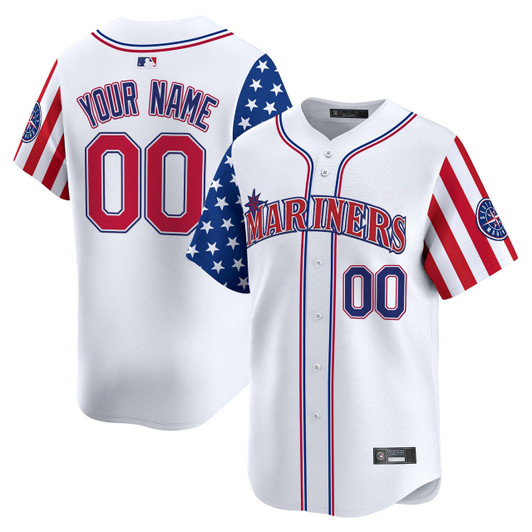 Independence Day V Seattle Mariners 2025 Apor Premier Limited Custom Jersey