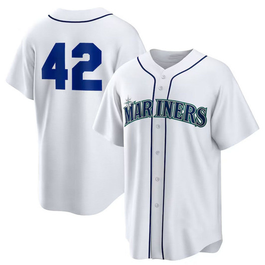 Jackie Robinson #42 Seattle Mariners 2025 Home Day B Limited Jersey - White
