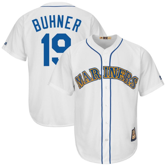 Jay Buhner Seattle Mariners Limited Throwback Jersey - White