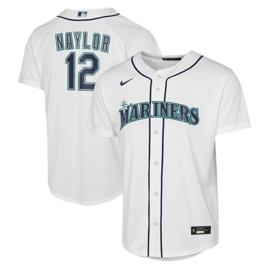 Josh Naylor Seattle Mariners Nike Youth Home Baseline Limited Jersey - White