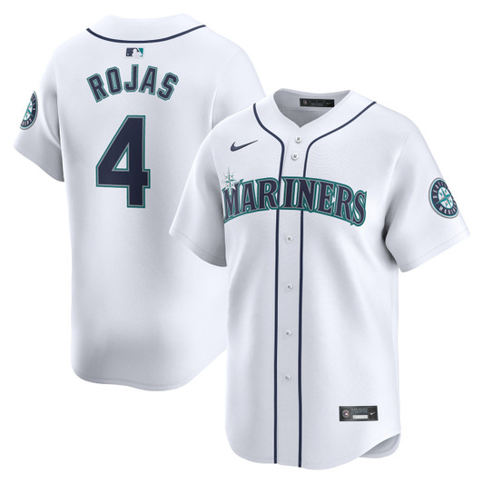 Josh Rojas #10 Seattle Mariners Nike Home Limited Player Jersey - White