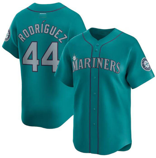 Julio Rodrguez #44 Seattle Mariners Alternate Limited Baseball Jer Jersey - Aqua