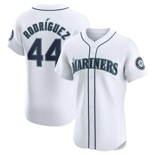 Julio Rodrguez #44 Seattle Mariners Home Elite Ba Player Jersey - White