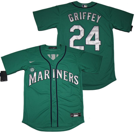 Ken Griffey Jr #24 Seattle Mariners 2020 Limited Jersey - Green