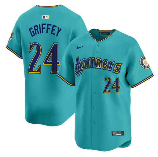 Ken Griffey Jr #24 Seattle Mariners 2025 Vapor Premier Limited A Jersey