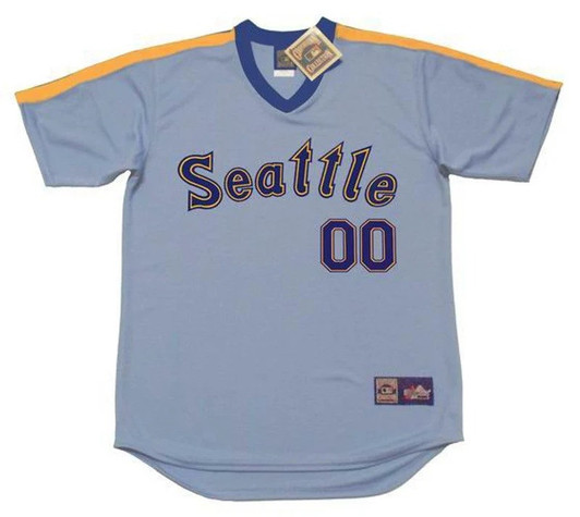 Seattle Mariners 1980S Cooperstown Away Custom Name Number Limited Jersey