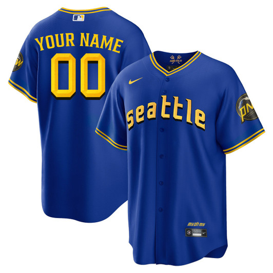 Seattle Mariners 2023 City Connect Fan Made Edition Limited Custom Jersey