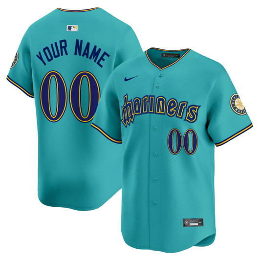 Seattle Mariners 2025 Vapor Premier Limited Custom Jersey