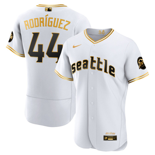 Seattle Mariners Men'S 2023 City Connect Limited Jersey - Gold