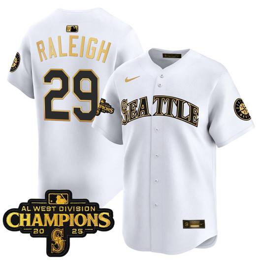 Seattle Mariners Men'S 2025 Al West Division Champions Vapor Premier Jersey