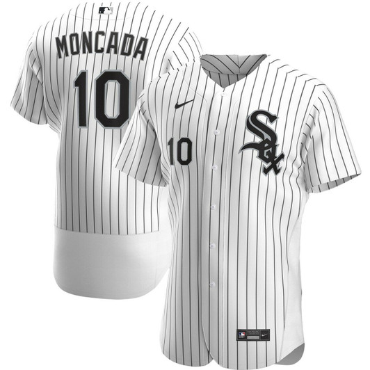 MenS Chicago White Sox Yoan Moncada White Home Player Baseball Jersey Mlb Baseball Jersey1176