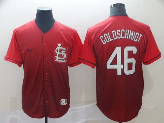 Paul Goldschmidt #46 St. Louis Cardinals Drift Brandedition Limited Jersey - Red