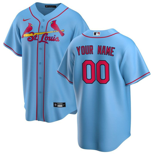 St. Louis Cardinals 2020 Personalized Limited Jersey - Blue