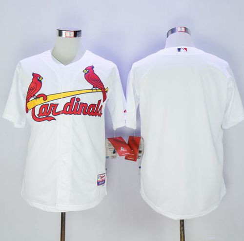 St. Louis Cardinals Limited Blank Cool Base Jersey - White