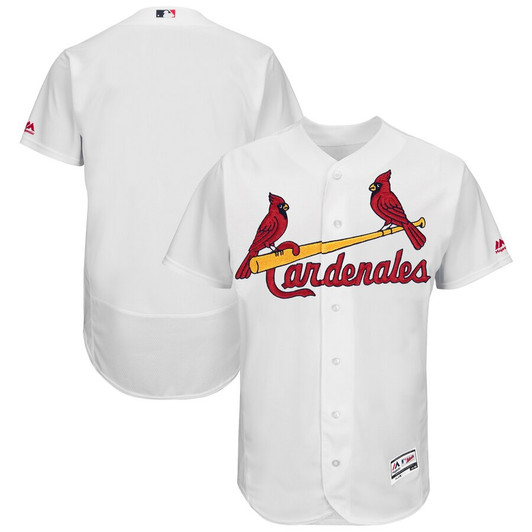 St. Louis Cardinals Majestic 2019 Hispanic Heritage Flex Base Authentic Team Jersey - White