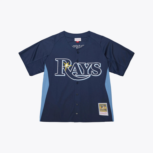 David Price Tampa Bay Rays Authentic Batting Practice Jersey - Navy