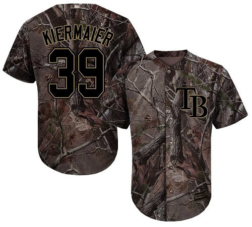Kevin Kiermaier #39 Tampa Bay Rays Realtree Limited Cool Base Jersey - Camo