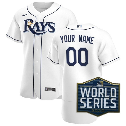Tampa Bay Rays 2020 Custom Personalized Limited Jersey - White
