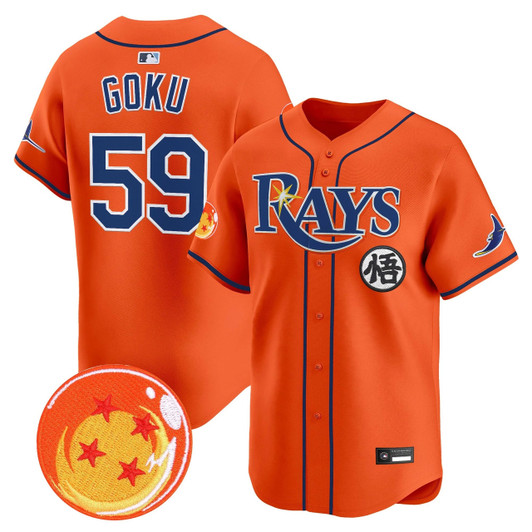 Tampa Bay Rays Men X Dragon Ball Vapor Premier Limited Jersey