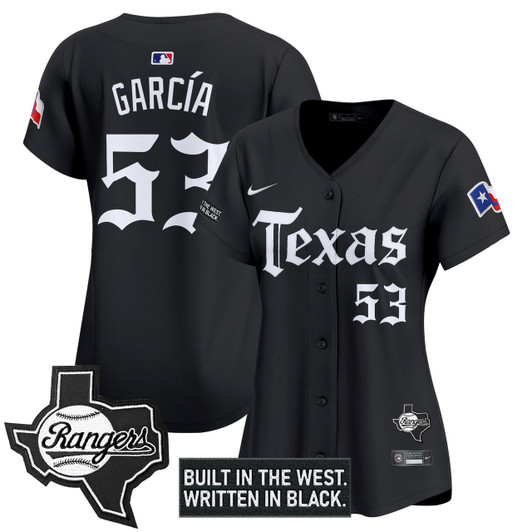 Gothic Frontier Texas Rangers Women Edition Vapor Premier Limited Jersey