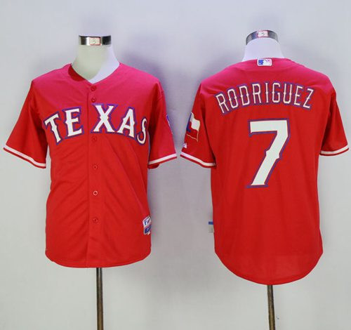 Ivan Rodriguez #7 Texas Rangers Limited Cool Base Jersey - Red