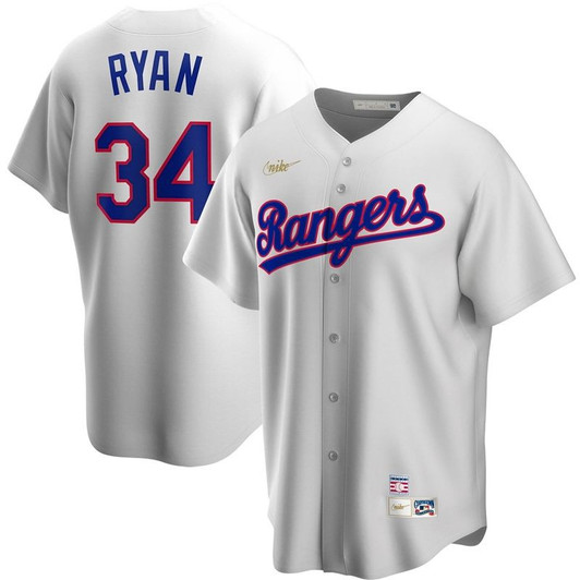 Nolan Ryan #34 Texas Rangers 2020 Arrival Limited Jersey - Blue