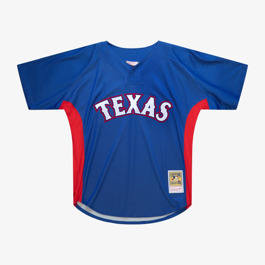 Vladimir Guerrero #27 Texas Rangers 2010 Authentic Batting Practice Player Jersey - Royal