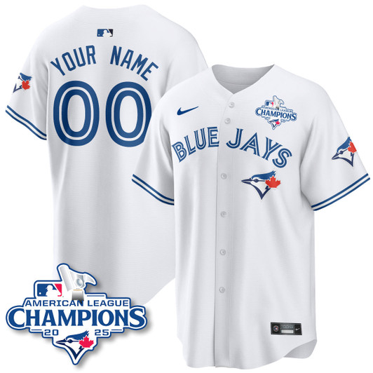 American League Toronto Blue Jays 2025 Champions Limited Custom Jersey
