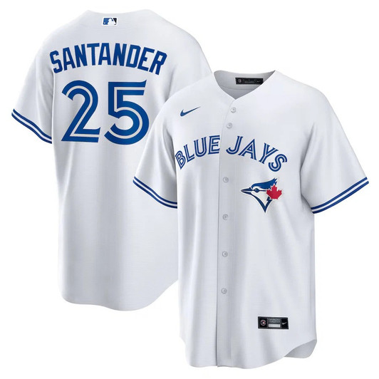 Anthony Santander #25 Toronto Blue Jays Home Limited Jersey - White