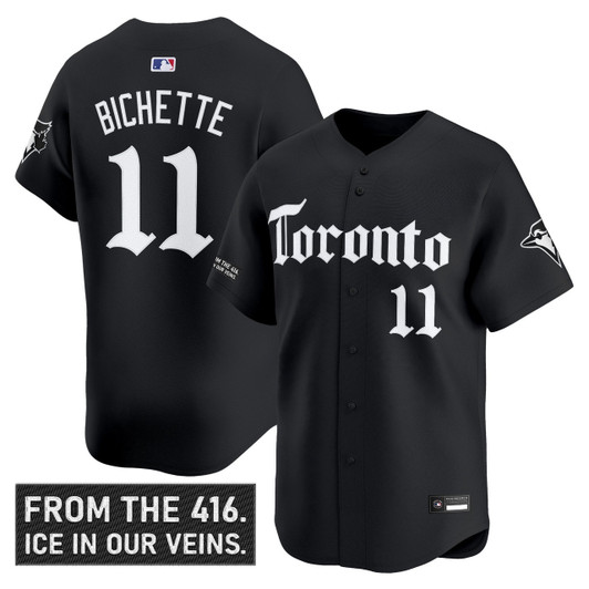Bo Bichette #11 Toronto Blue Jays Gothic North Edition Limited Jersey