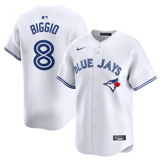 Cavan Biggio #8 Toronto Blue Jays Nike Home Limited Player Jersey - White