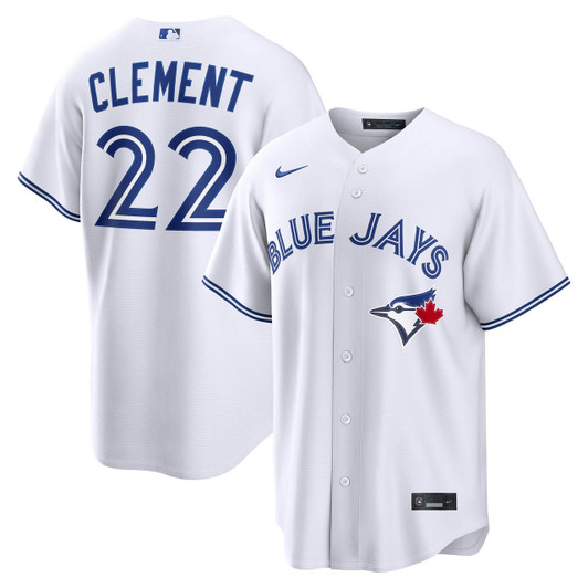 Ernie Clement Toronto Blue Jays Nike Men'S Home Limited Jersey - White