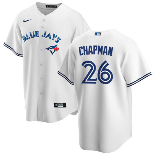 Matt Chapman #26 Toronto Blue Jays Home Gift Blue Jays Fans Limited Jersey - White