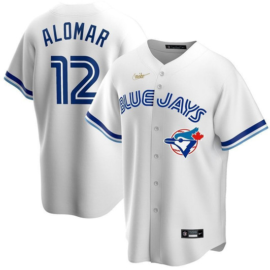 Roberto Alomar #12 Toronto Blue Jays 2020 Limited Jersey - White
