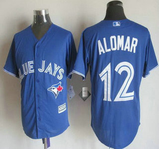 Roberto Alomar #12 Toronto Blue Jays Mens 2015 Alternate Limited Cool Base Jersey - Blue