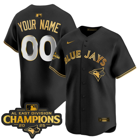 Toronto Blue Jays 2025 Al East Division Champions Vapor Premier Limited Custom Jersey