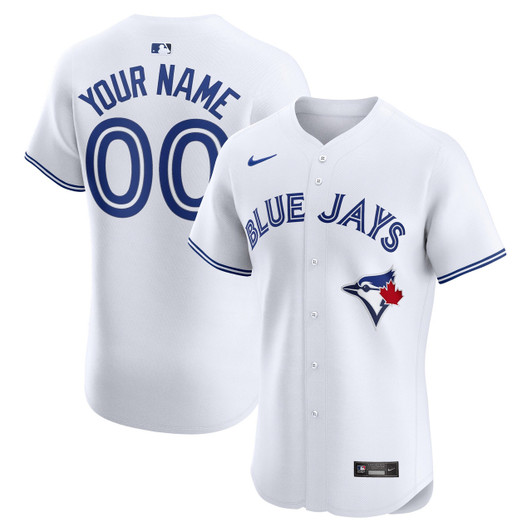 Toronto Blue Jays Nike Home Elite Custom Jersey - White
