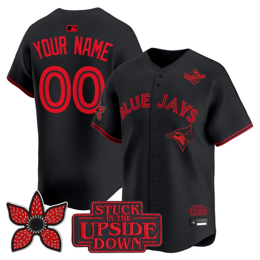 Toronto Blue Jays Stranger Things Edition Vapor Premier Limited Custom Jersey