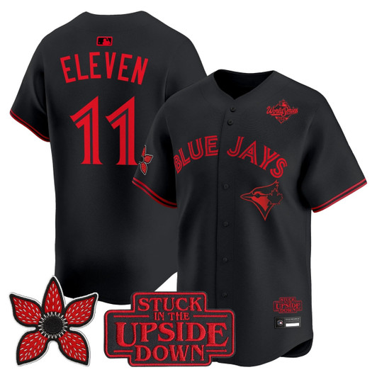 Toronto Blue Jays Stranger Things Edition Vapor Premier Limited Jersey