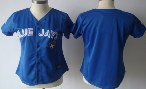 Toronto Blue Jays Womens Limited Blank Jersey - Blue