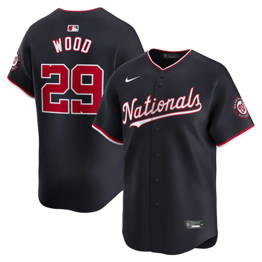 James Wood #29 Washington Nationals Alternate Limited Jersey - Navy
