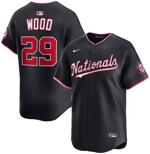 James Wood #29 Washington Nationals Nike Adult Limited Jersey - Navy